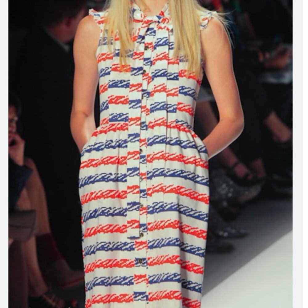 Ivana Helsinki Nautical Scandi Dress EU 38